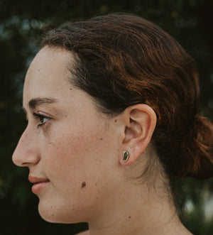Duchess Stud Earrings - Battery