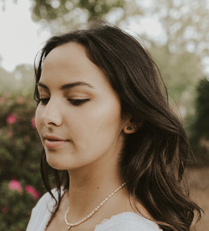 Isle of Palms Shell Stud Earrings