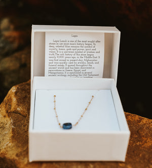 Lapis (September) Birthstone Choker