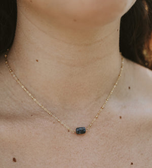 Lapis (September) Birthstone Choker